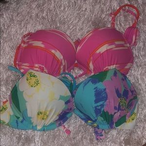 2 Aerie swimsuits lightly worn!